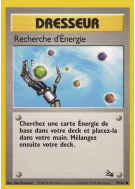 Carte Pokémon Recherche d'Énergie 59/62 Commune Fossile (JCC)