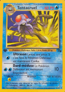 Carte Pokémon Tentacruel 44/62 Peu commune Fossile (JCC)