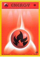Carte Pokémon Fire Energy 128/132 Aucune Gym Challenge
