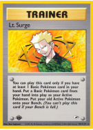 Carte Pokémon Lt. Surge 101/132 Rare Gym Heroes