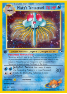 Carte Pokémon Misty's Tentacruel 10/132 Holographique Gym Heroes