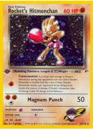 Carte Pokémon Rocket's Hitmonchan 11/132 Holographique Gym Heroes