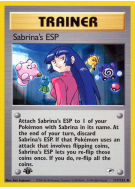 Carte Pokémon Sabrina's ESP 117/132 Peu commune Gym Heroes
