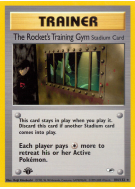 Carte Pokémon The Rocket's Training Gym 104/132 Rare Gym Heroes