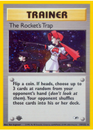 Carte Pokémon The Rocket's Trap 19/132 Holographique Gym Heroes