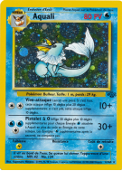 Carte Pokémon Aquali 12/64 Holographique Jungle (JCC)