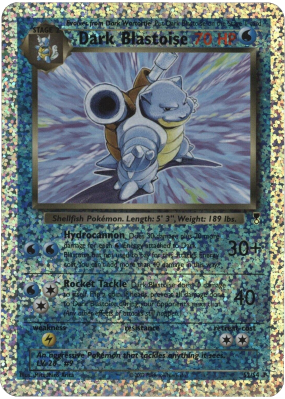 Carte Pokémon Dark Blastoise S2/S4 Aucune Legendary Collection