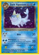 Carte Pokémon Dark Vaporeon 9/110 Holographique Legendary Collection