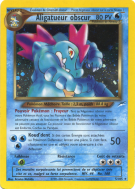 Carte Pokémon Aligatueur obscur 5/105 Holographique Neo Destiny