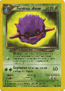 Carte Pokémon Foretress obscur 35/105 Peu commune Neo Destiny