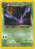Carte Pokémon Nostenfer obscur 2/105 Holographique Neo Destiny
