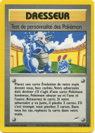 Carte Pokémon Test de personnalité des Pokémon 102/105 Peu commune Neo Destiny