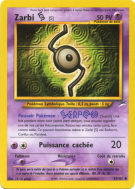 Carte Pokémon Zarbi S 87/105 Commune Neo Destiny