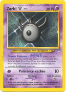 Carte Pokémon Zarbi W 29/105 Rare Neo Destiny