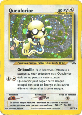 Carte Pokémon Queulorior 11/75 Holographique Neo Discovery