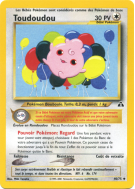 Carte Pokémon Toudoudou 40/75 Peu commune Neo Discovery