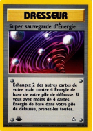 Carte Pokémon Super sauvegarde d'Énergie 89/111 Rare Neo Genesis