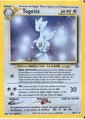 Carte Pokémon Togetic 16/111 Holographique Neo Genesis