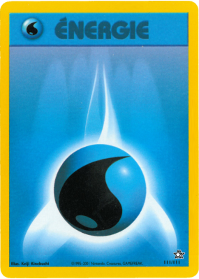 Carte Pokémon Énergie Eau 111/111 Aucune Neo Genesis