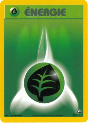 Carte Pokémon Énergie Plante 108/111 Aucune Neo Genesis