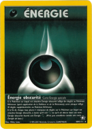 Carte Pokémon Énergie obscurité 104/111 Rare Neo Genesis