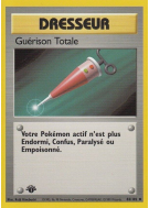 Carte Pokémon Guérison Totale 82/102 Peu commune Set de Base