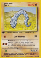 Carte Pokémon Onix 56/102 Commune Set de Base