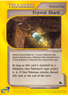 Carte Pokémon Crystal Shard 122/144 Peu commune Skyridge