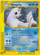 Carte Pokémon Dewgong H6/H32 Holographique Skyridge