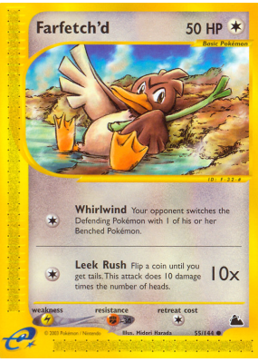 Carte Pokémon Farfetch'd 55/144 Commune Skyridge