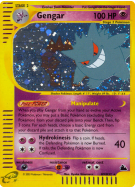 Carte Pokémon Gengar H9/H32 Holographique Skyridge