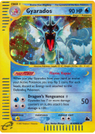 Carte Pokémon Gyarados H10/H32 Holographique Skyridge