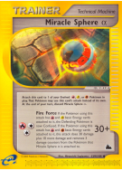 Carte Pokémon Miracle Sphere α 129/144 Peu commune Skyridge