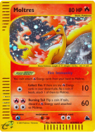 Carte Pokémon Moltres H20/H32 Holographique Skyridge