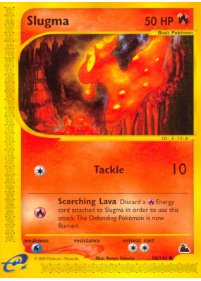 Carte Pokémon Slugma 98/144 Commune Skyridge