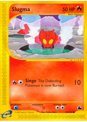 Carte Pokémon Slugma 99/144 Commune Skyridge
