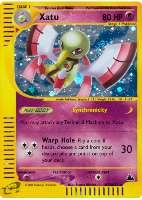 Carte Pokémon Xatu H32/H32 Holographique Skyridge