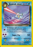 Carte Pokémon Akwakwak obscur 37/82 Peu commune Team Rocket (JCC)