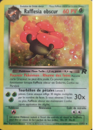 Carte Pokémon Rafflesia obscur 13/82 Holographique Team Rocket (JCC)