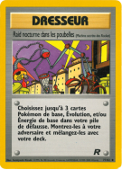 Carte Pokémon Raid nocturne dans les poubelles 77/82 Peu commune Team Rocket (JCC)