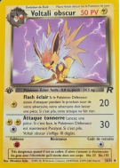 Carte Pokémon Voltali obscur 38/82 Peu commune Team Rocket (JCC)