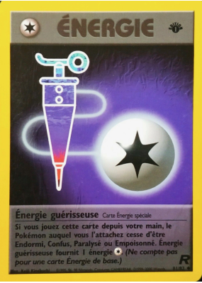 Carte Pokémon Énergie guérisseuse 81/82 Peu commune Team Rocket (JCC)