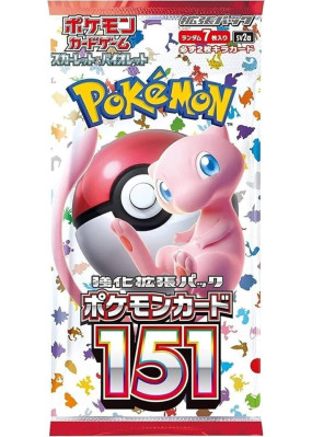 Pokémon - Booster - 151 - SV2a - en japonais