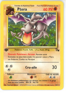 Carte Pokémon Ptera 1/62 Holographique Fossile (JCC)