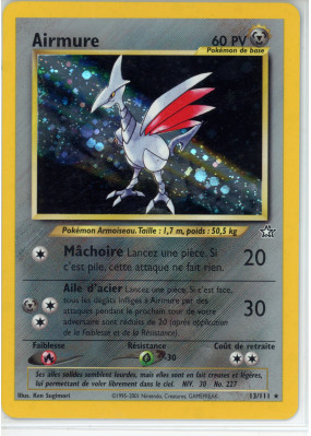 Carte Pokémon Airmure 13/111 Holographique Neo Genesis
