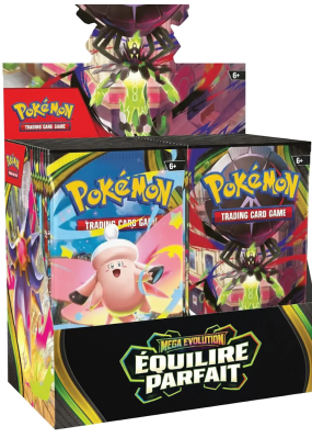 Display Pokémon Équilibre Parfait (ME03) – Display du bloc Méga-Évolution