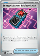 Carte Pokémon Émetteur-Récepteur de la Team Rocket 209/217 Peu commune Héros Transcendants