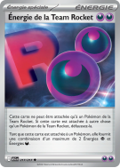 Carte Pokémon Énergie de la Team Rocket 217/217 Peu commune Héros Transcendants