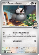 Carte Pokémon Étourmi d'Okuba 168/217 Commune Héros Transcendants