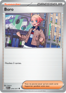 Carte Pokémon Boro 214/217 Peu commune Héros Transcendants